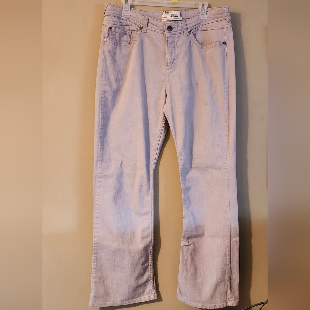 Bica Cheia Anthropologie Light Gray Jeans
